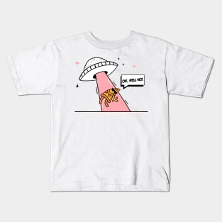 Mr. Pizza Abduction Kids T-Shirt